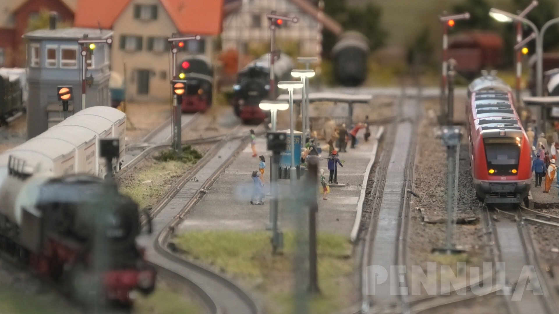 Modellbahnhof Stockheim - Modelleisenbahnschauanlage in Spur H0 im denkmalgeschützten Bahnhof