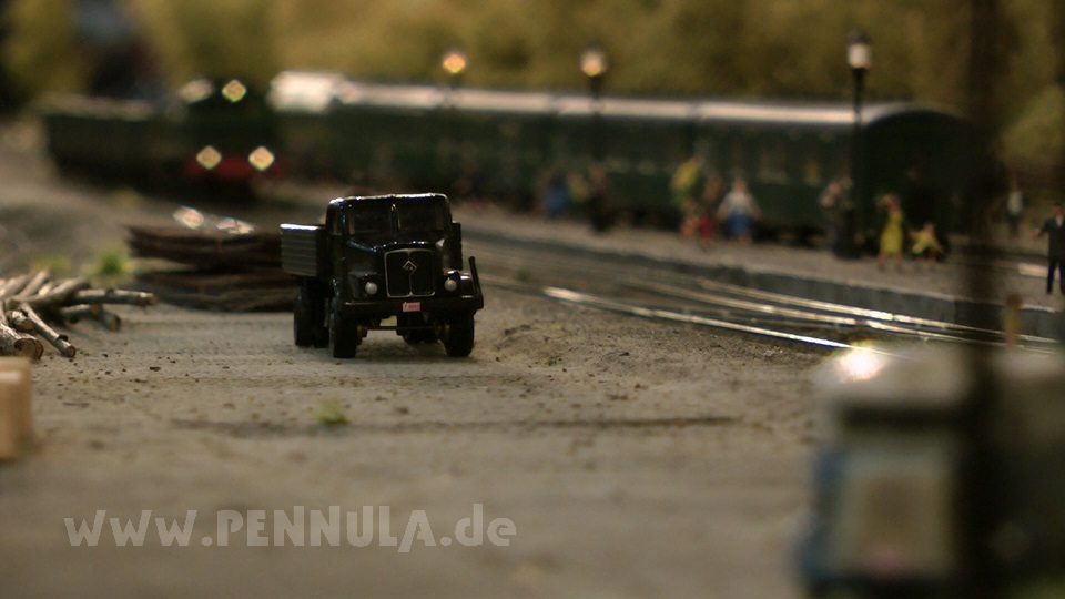 Die Spur H0 Modulanlage vom Modell-Eisenbahn-Club aus Belgien