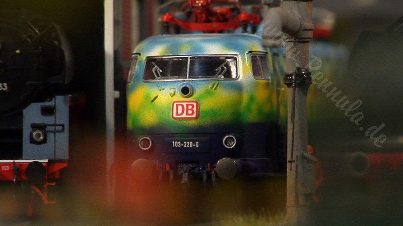 Modelleisenbahn Bahnbetriebswerk Hessen Spur H0