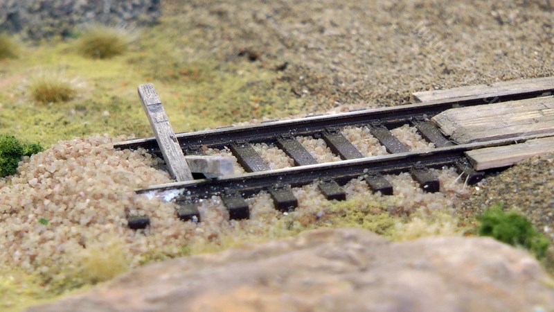 Modelleisenbahn El Peso Railroad Spur H0