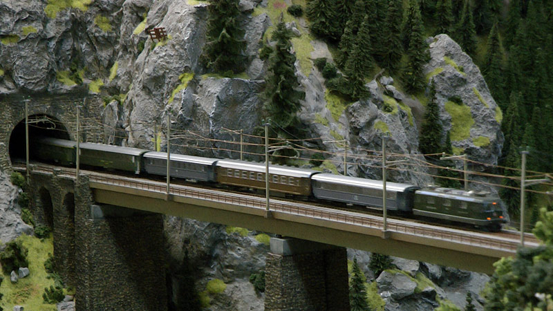 Modelleisenbahn Faszination Gotthardbahn