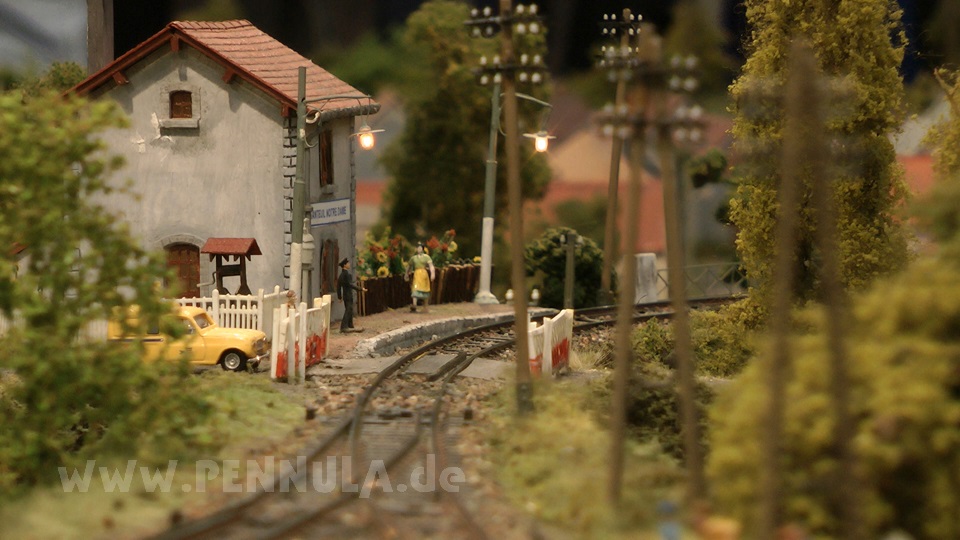 Führerstandsmitfahrt auf der Modellbahn von Trains Miniatures de l'Omois