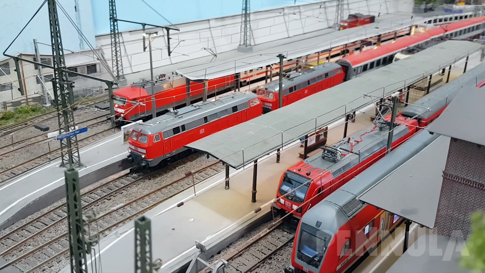 Modelleisenbahn Neupreußen - Eine wunderschöne Spur H0 Anlage mit Arduino-Modellbahn-Steuerung