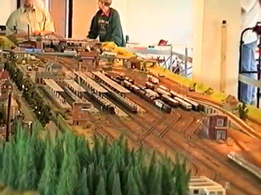 Europas größte Modelleisenbahn - Ausstellung in Offenbach am Main 1995
