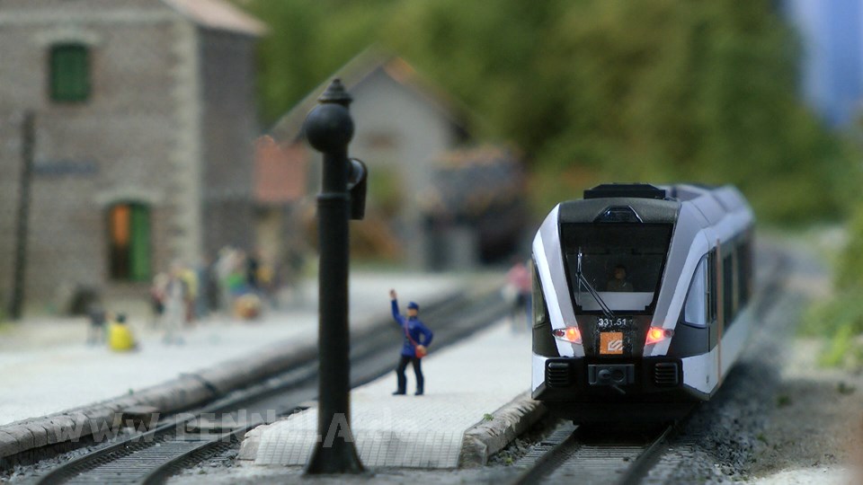 Die wunderschöne Modelleisenbahn Tren dels Llacs aus Spanien in Spur H0