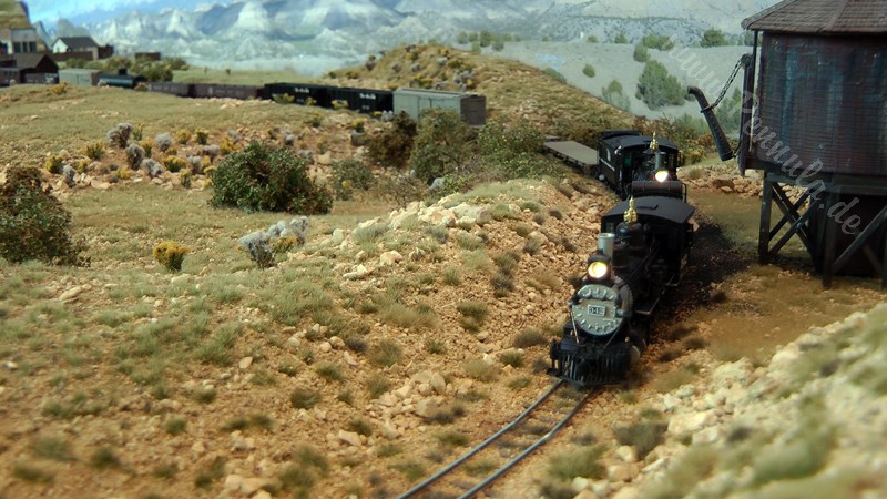 Modellbahn Rocky Mountain Railroad Studio in Spur H0n3