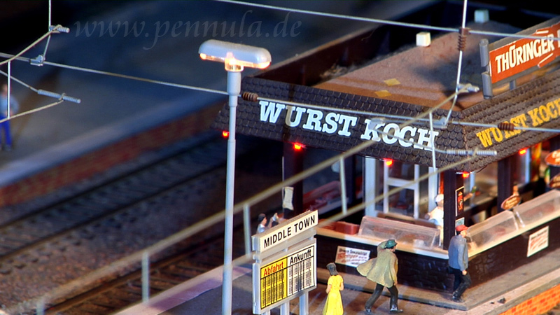 Modelleisenbahn Spur H0 Anlage ArsTecnica in Losheim in der Eifel - Ein Modellbahn-Video von Pennula