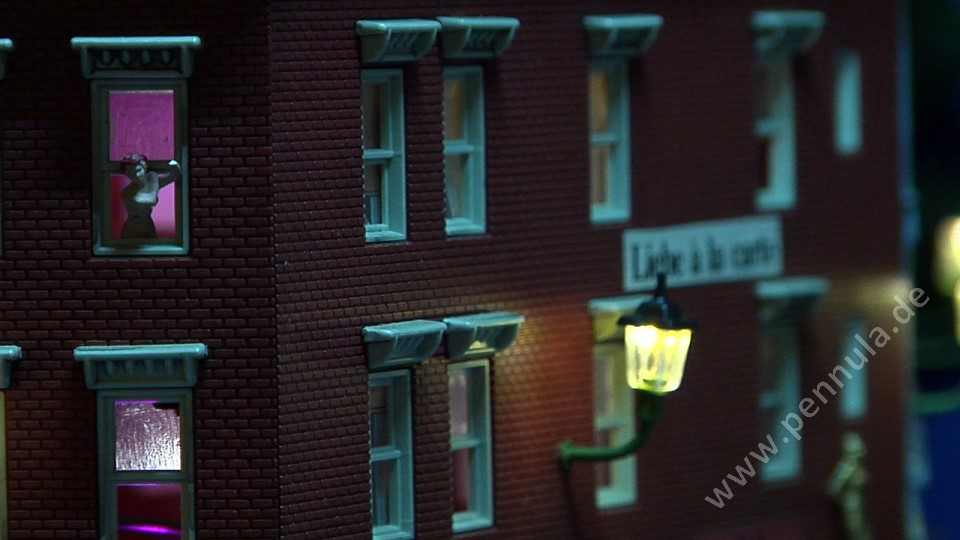 Das Rotlichtviertel in Wuppertal - Ein Modellbau Diorama in Spur H0
