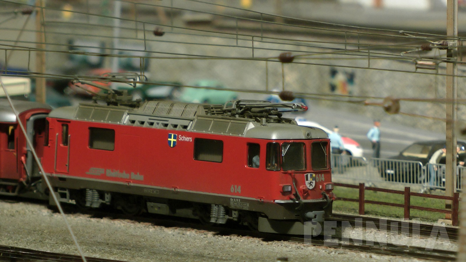 Schmalspurbahn Modelleisenbahn Schweiz - Mit der RhB auf den Kaeserberg in Spur H0