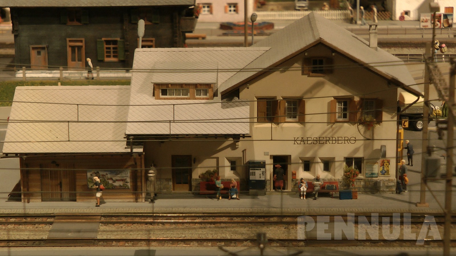 Schmalspurbahn Modelleisenbahn Schweiz - Mit der RhB auf den Kaeserberg in Spur H0