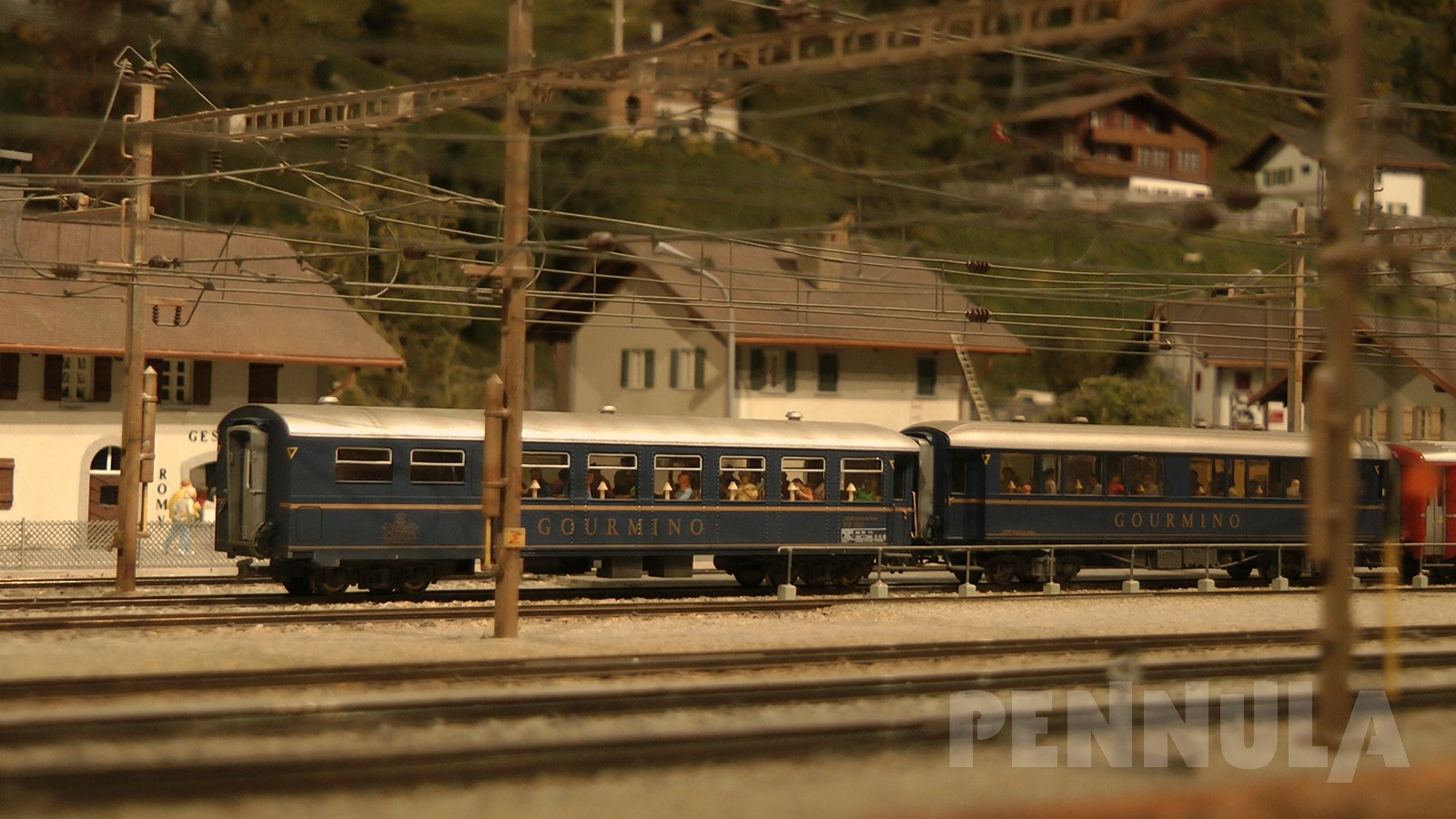 Schmalspurbahn Modelleisenbahn Schweiz - Mit der RhB auf den Kaeserberg in Spur H0