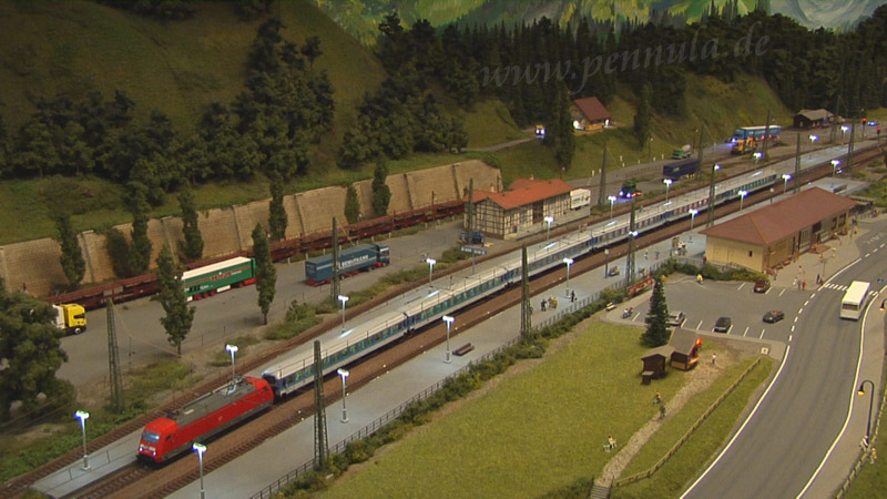 Modelleisenbahn im Schwarzwald Schauanlage in Spur H0