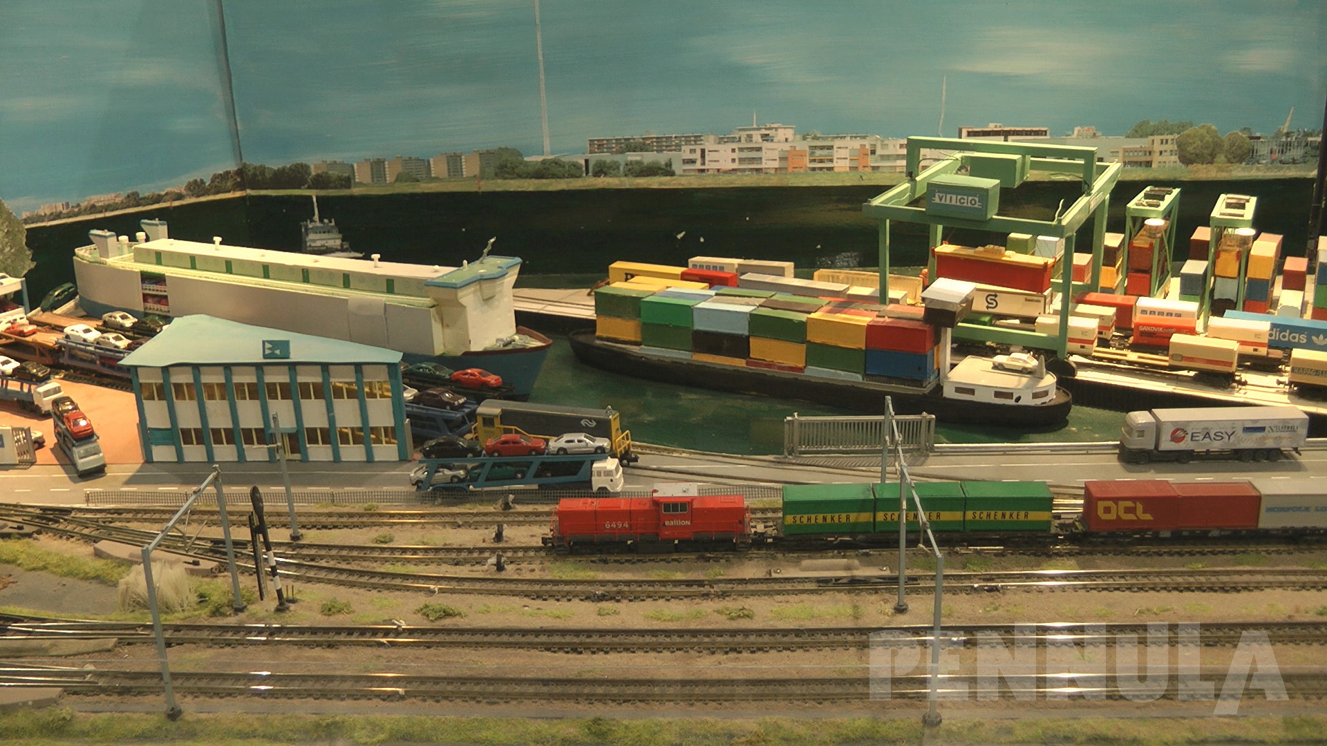 Spur N Eisenbahn und Züge: Eine Reise mit der Modellbahn durch Holland