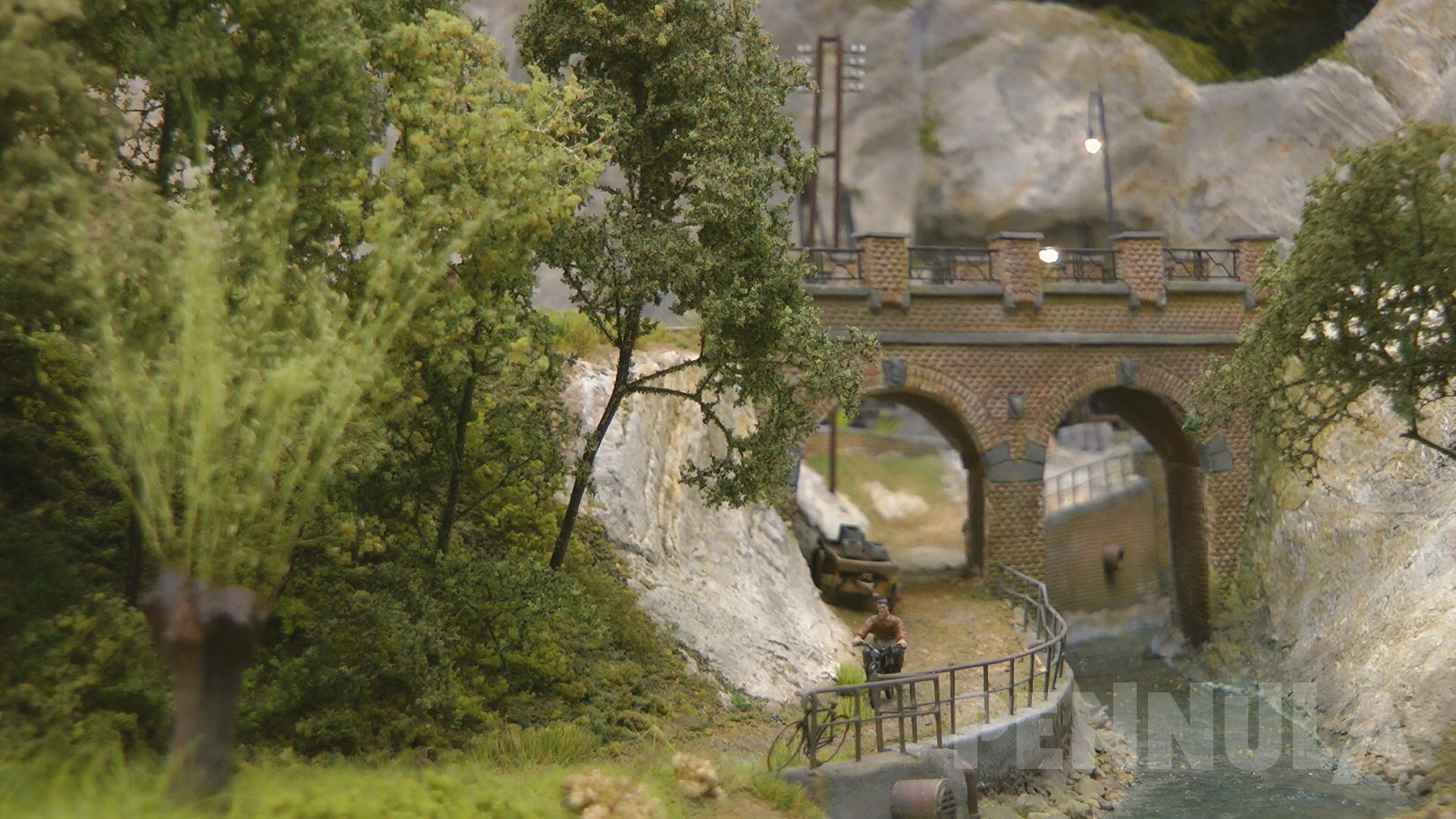 Straßenbahn Modellbau: Die historische Dampfstraßenbahn von La Roche-en-Ardenne in Belgien