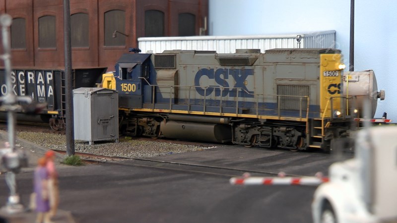 Modelleisenbahn CLMX im USA Style in Spur H0