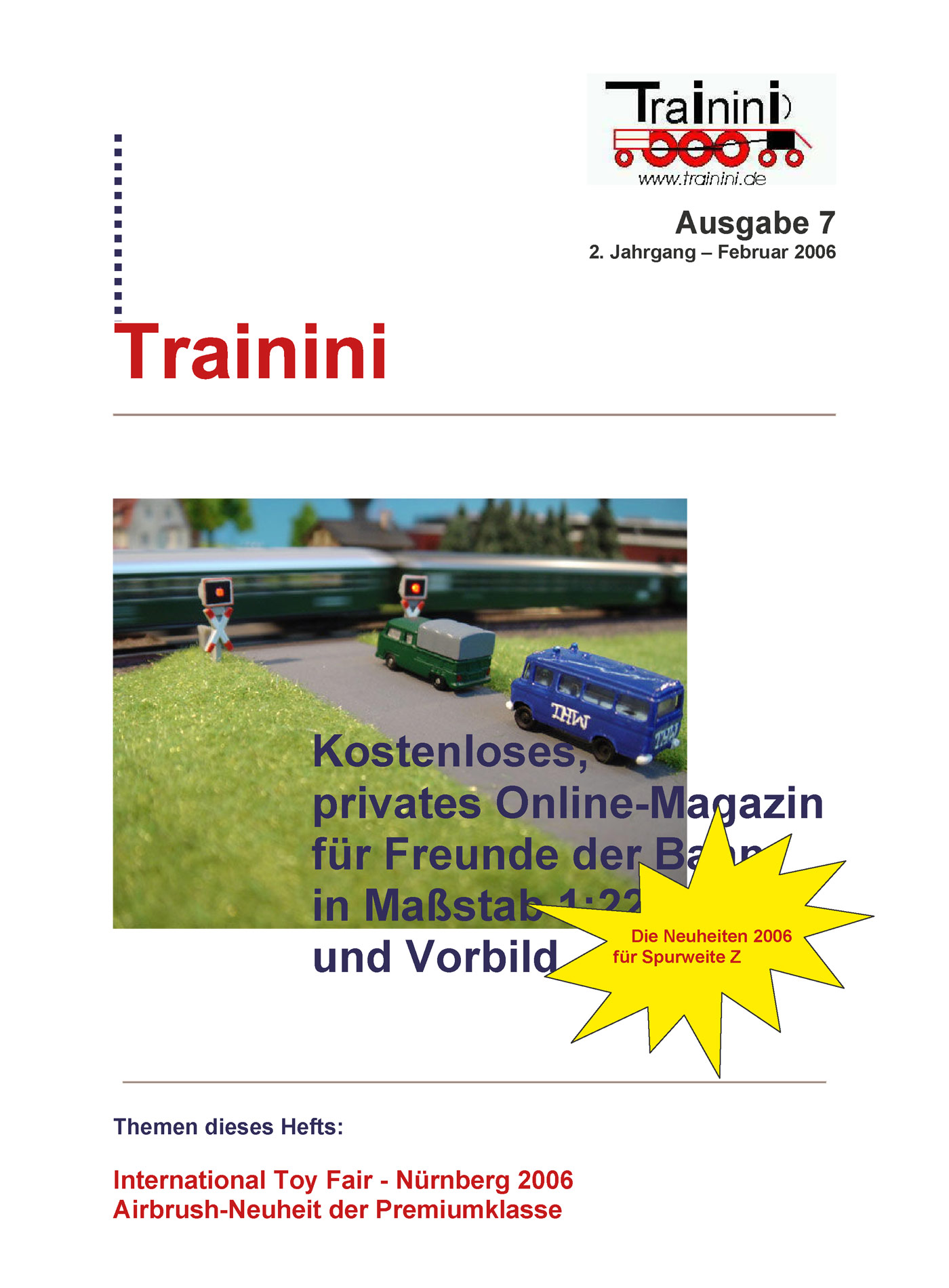 Trainini Ausgabe Februar 2006