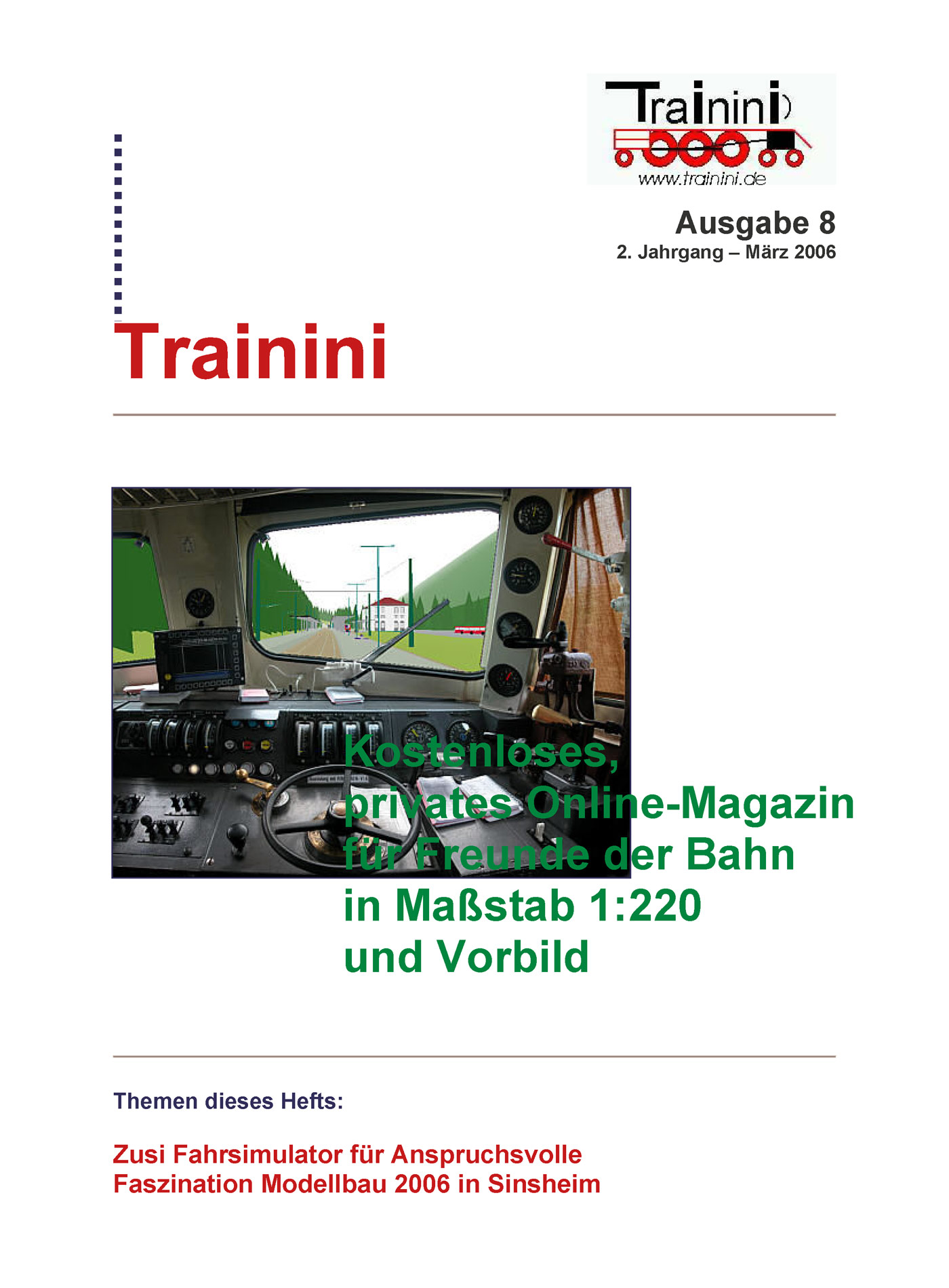 Trainini Ausgabe März 2006