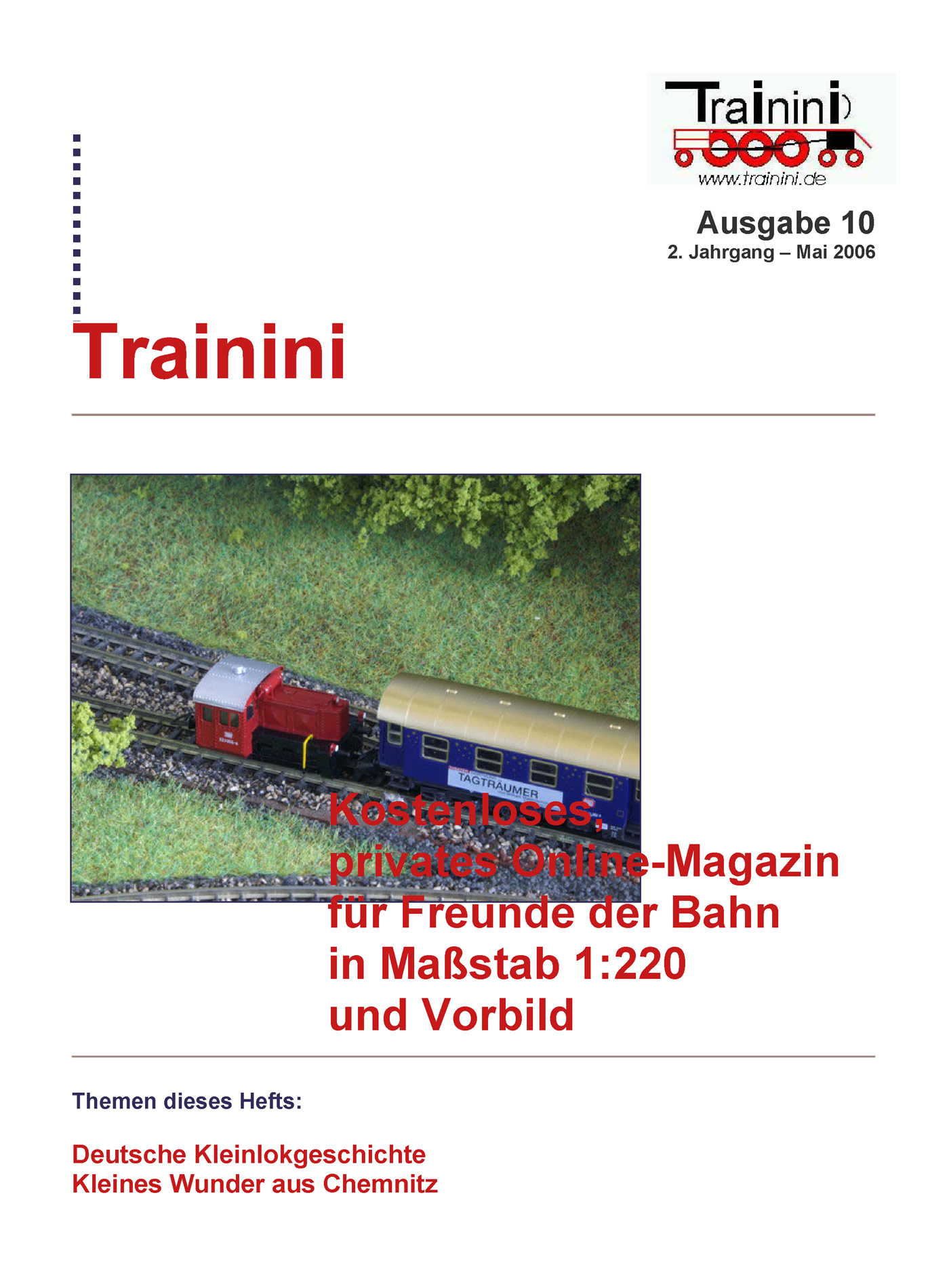 Trainini Ausgabe Mai 2006