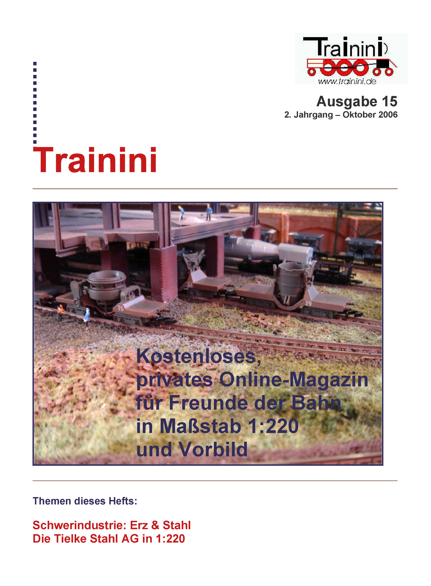 Trainini Ausgabe Oktober 2006