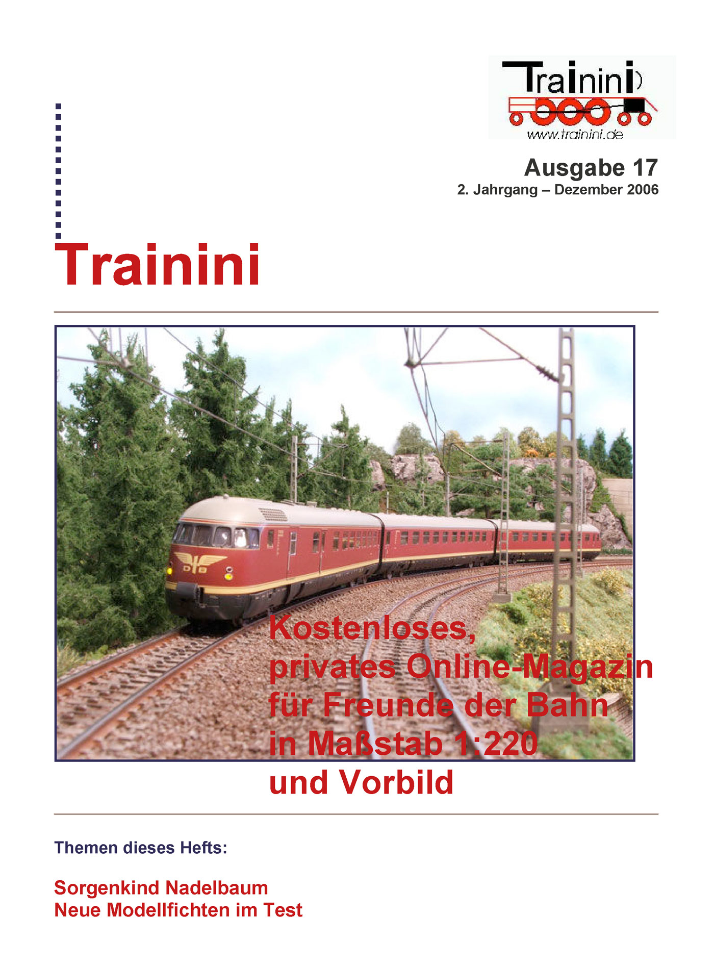 Trainini Ausgabe Dezember 2006