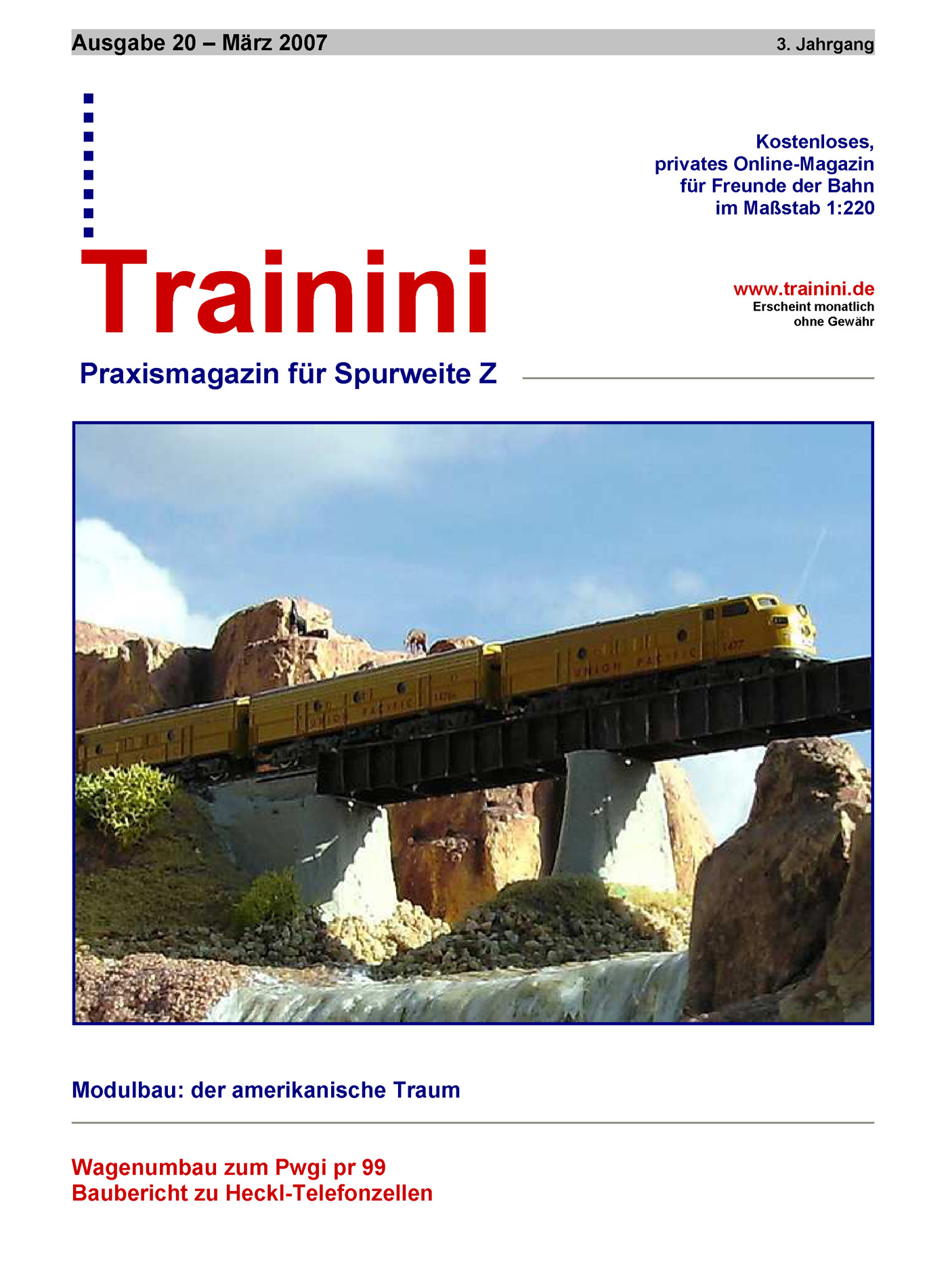 Trainini Ausgabe März 2007