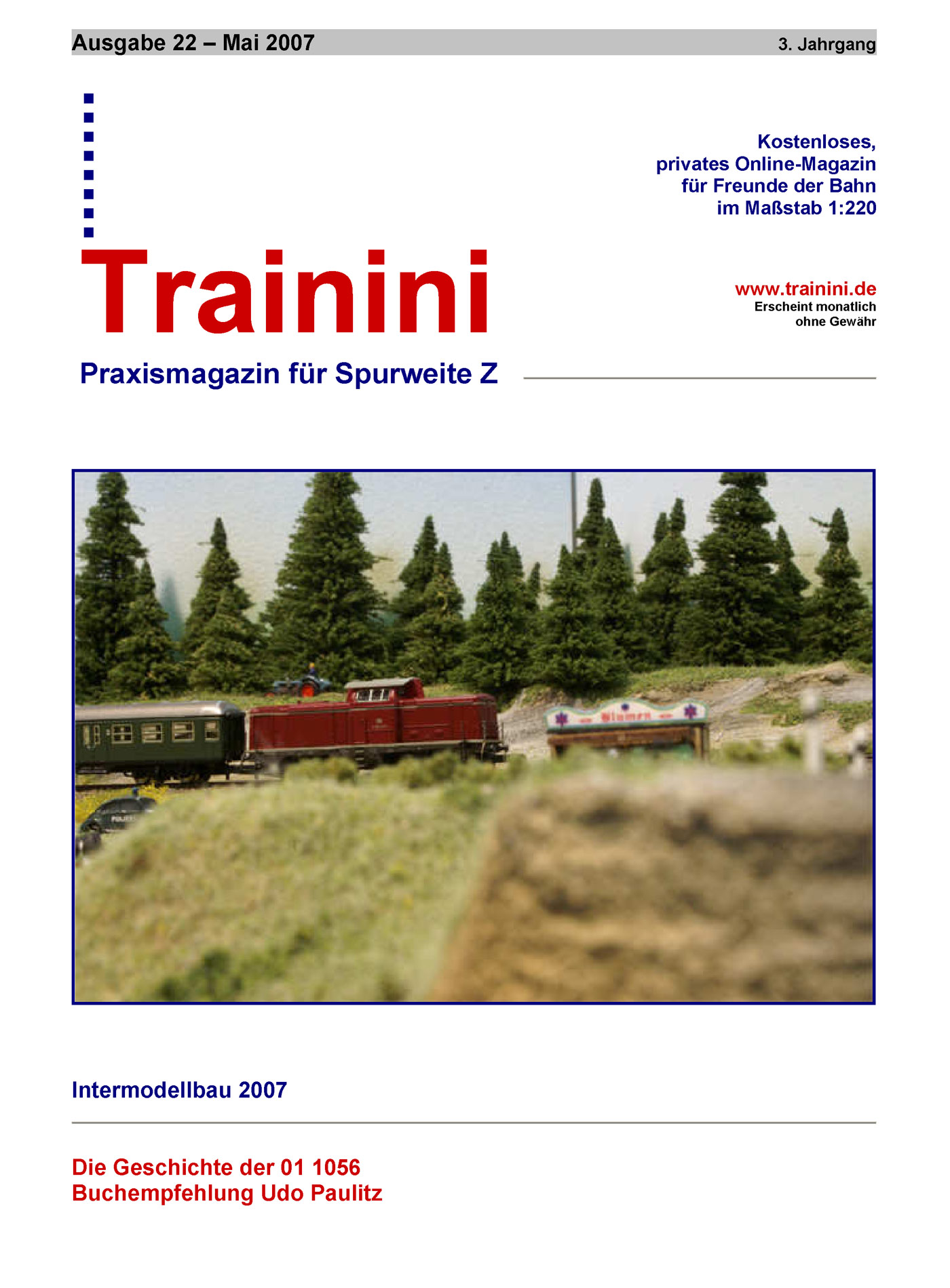 Trainini Ausgabe Mai 2007