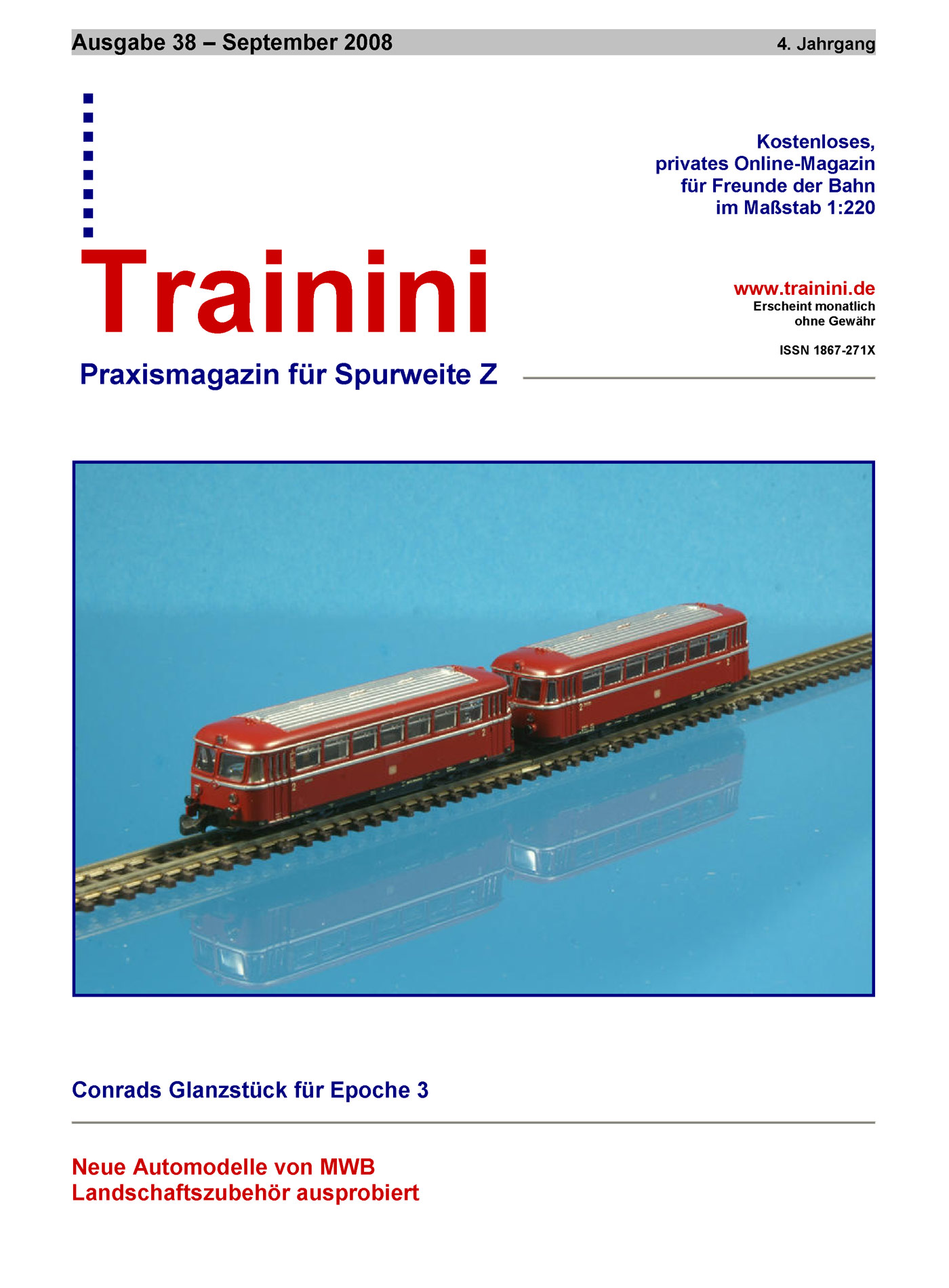 Trainini Ausgabe September 2008