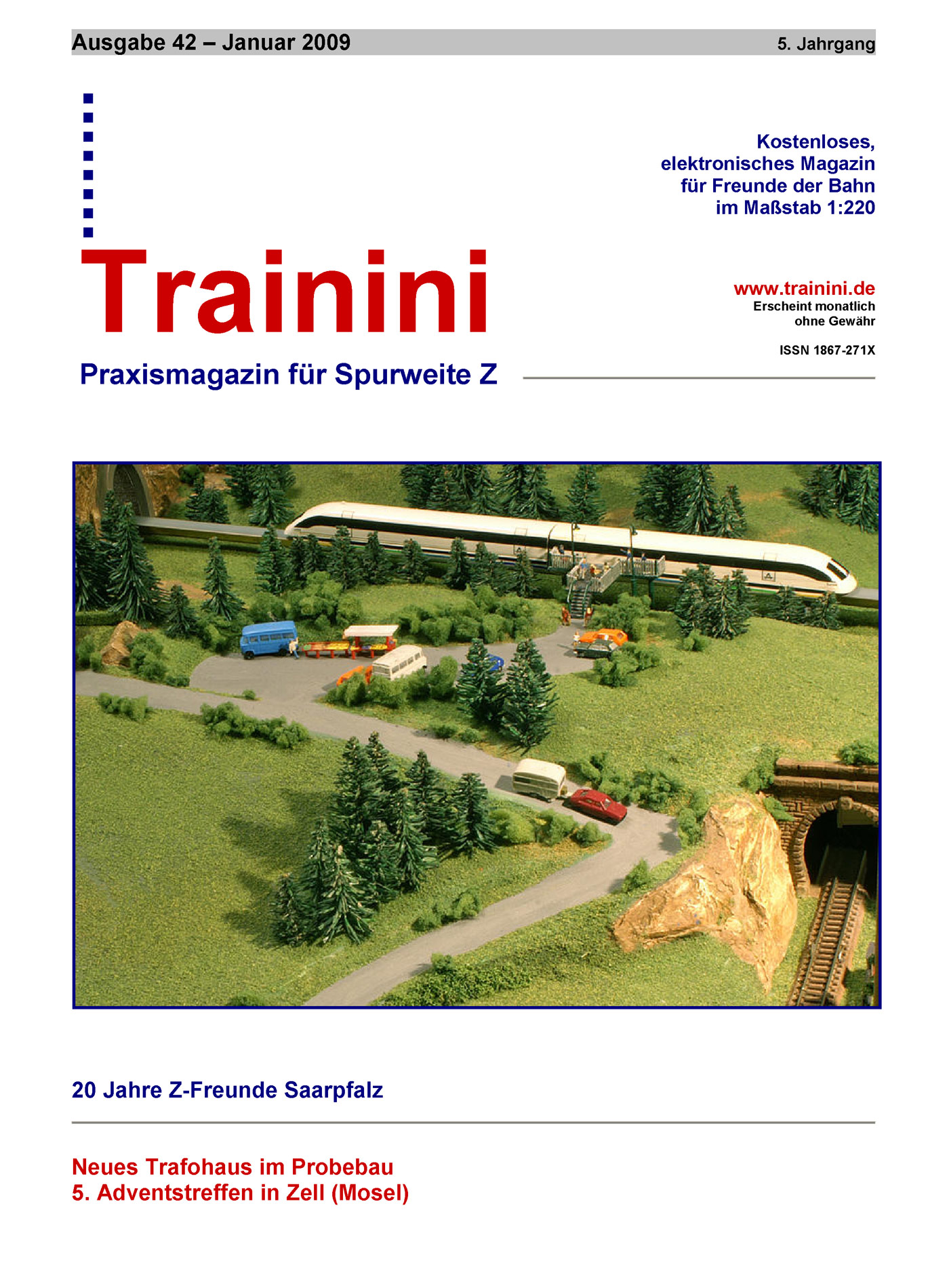 Trainini Ausgabe Januar 2009
