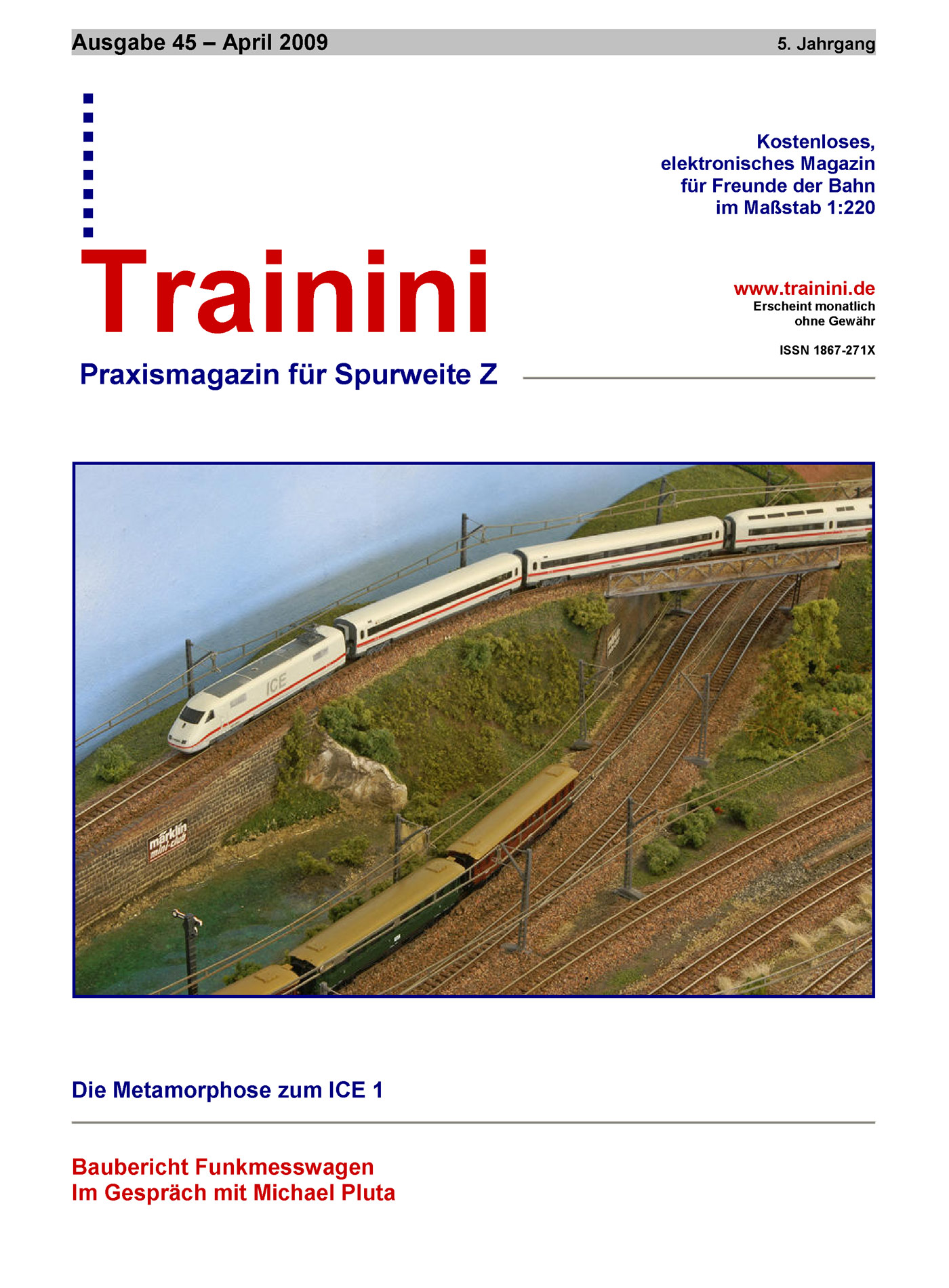 Trainini Ausgabe April 2009