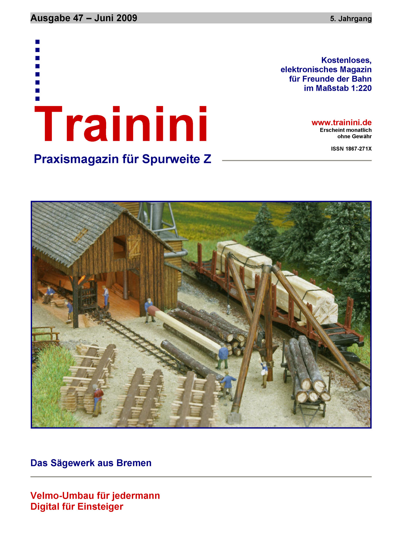 Trainini Ausgabe Juni 2009