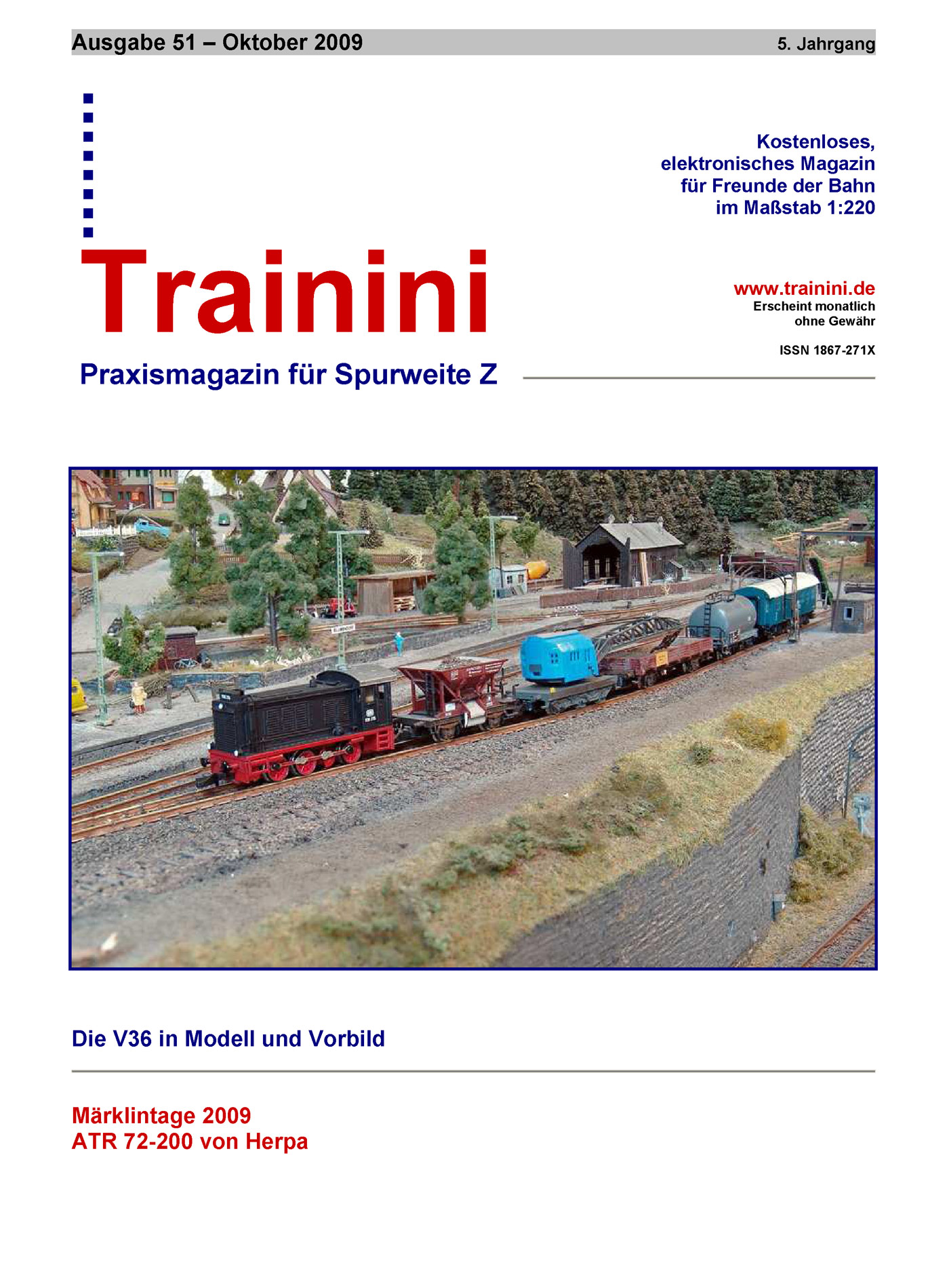 Trainini Ausgabe Oktober 2009