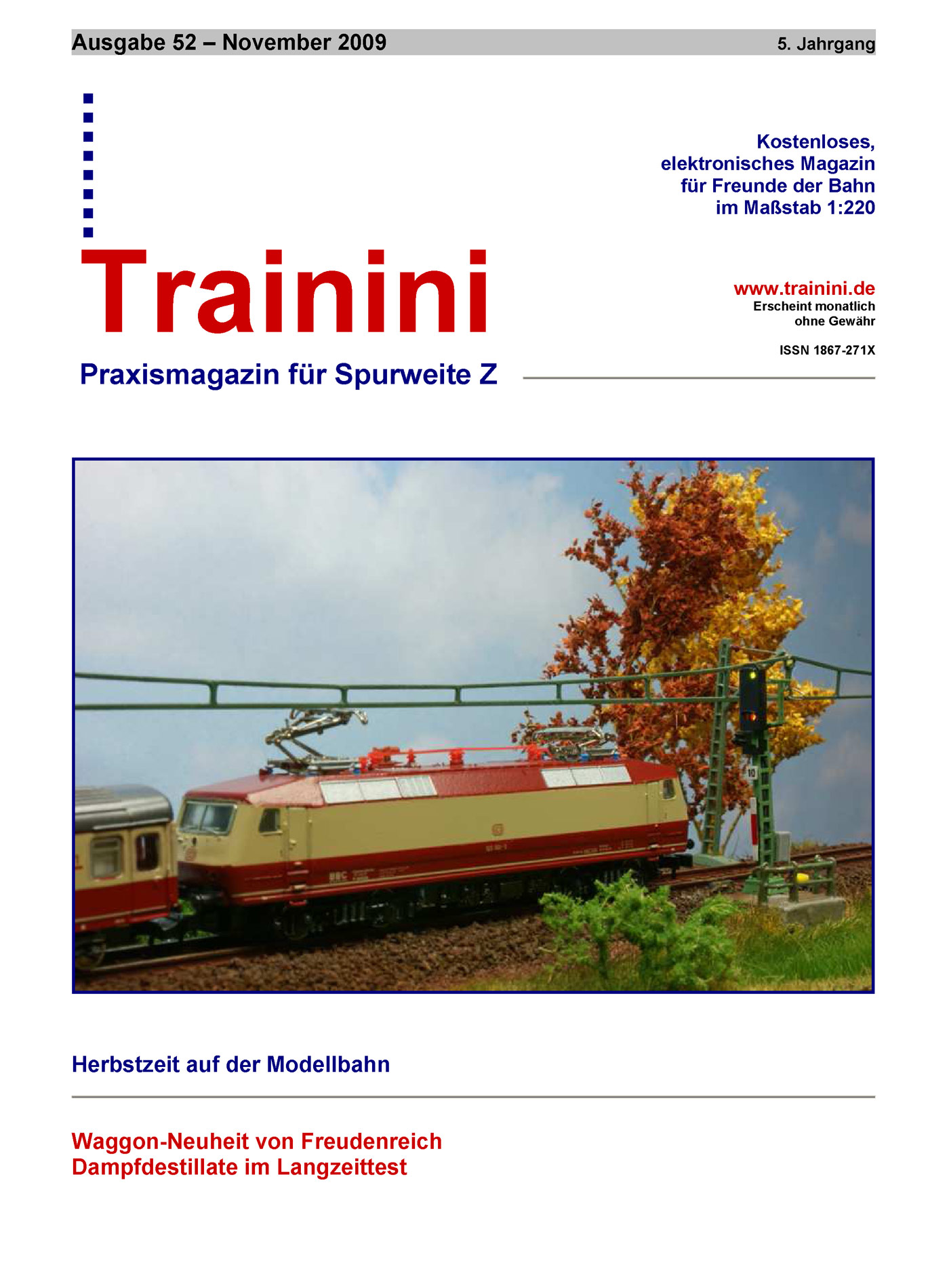 Trainini Ausgabe November 2009