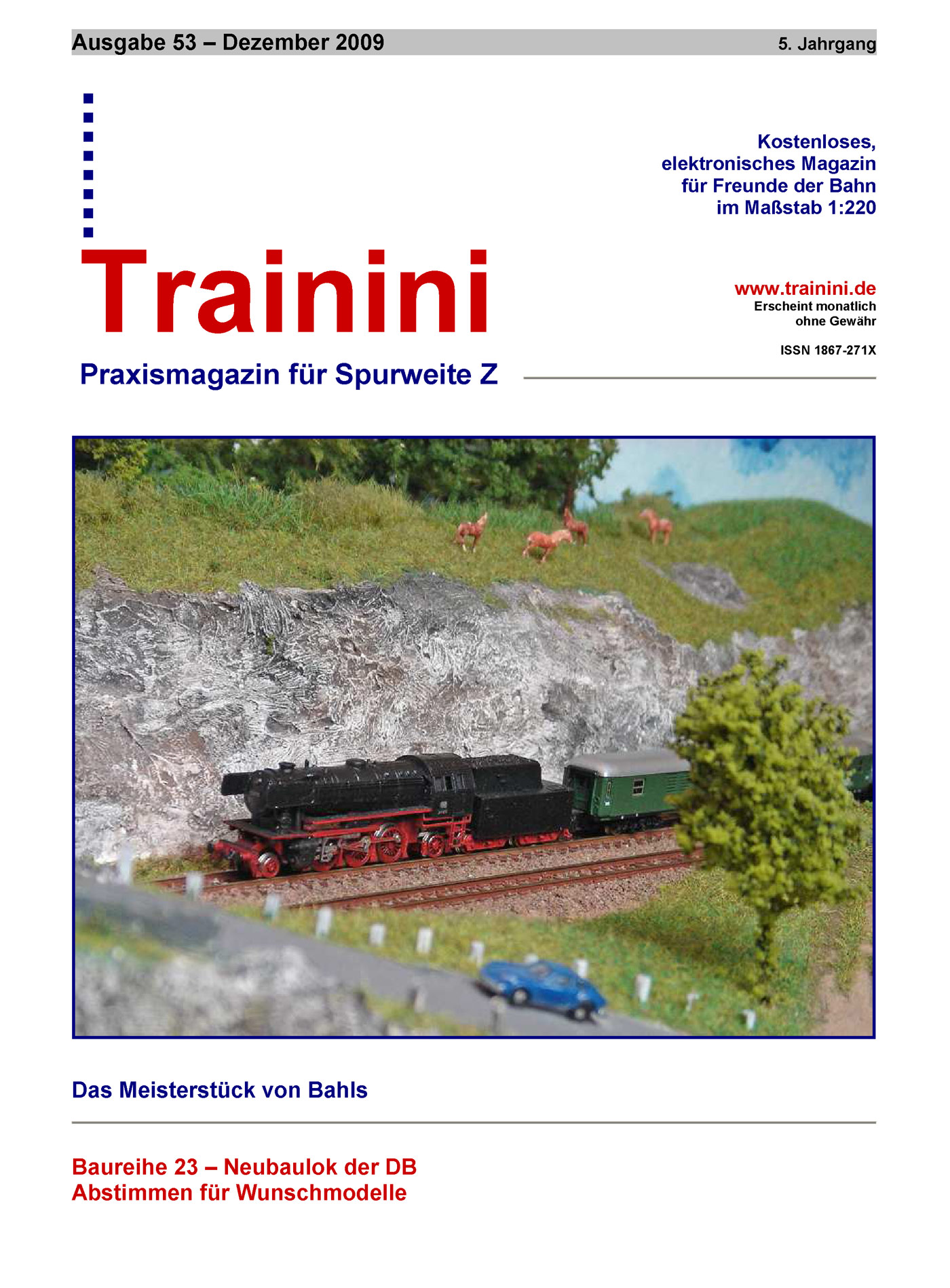 Trainini Ausgabe Dezember 2009