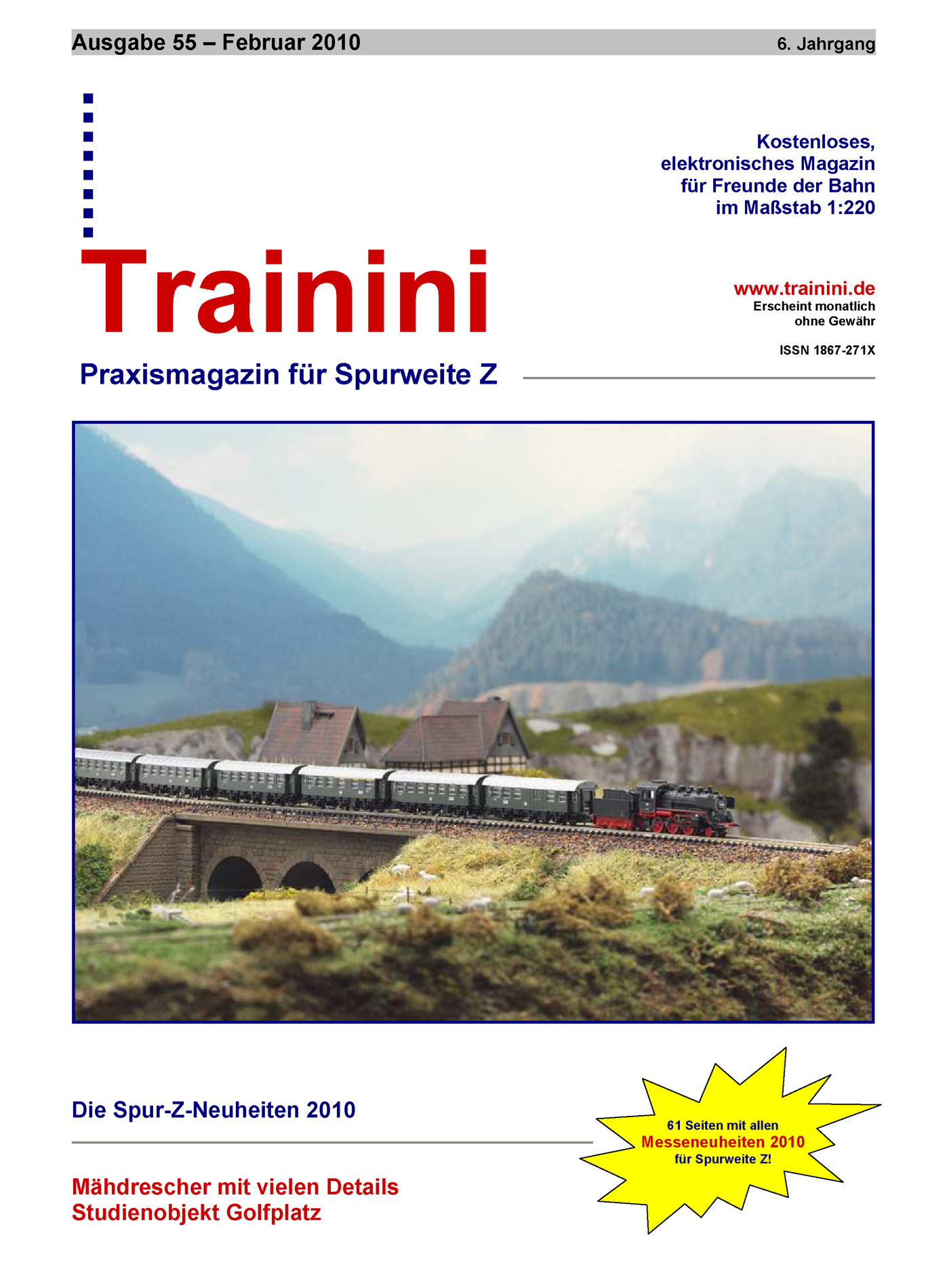 Trainini Ausgabe Februar 2010