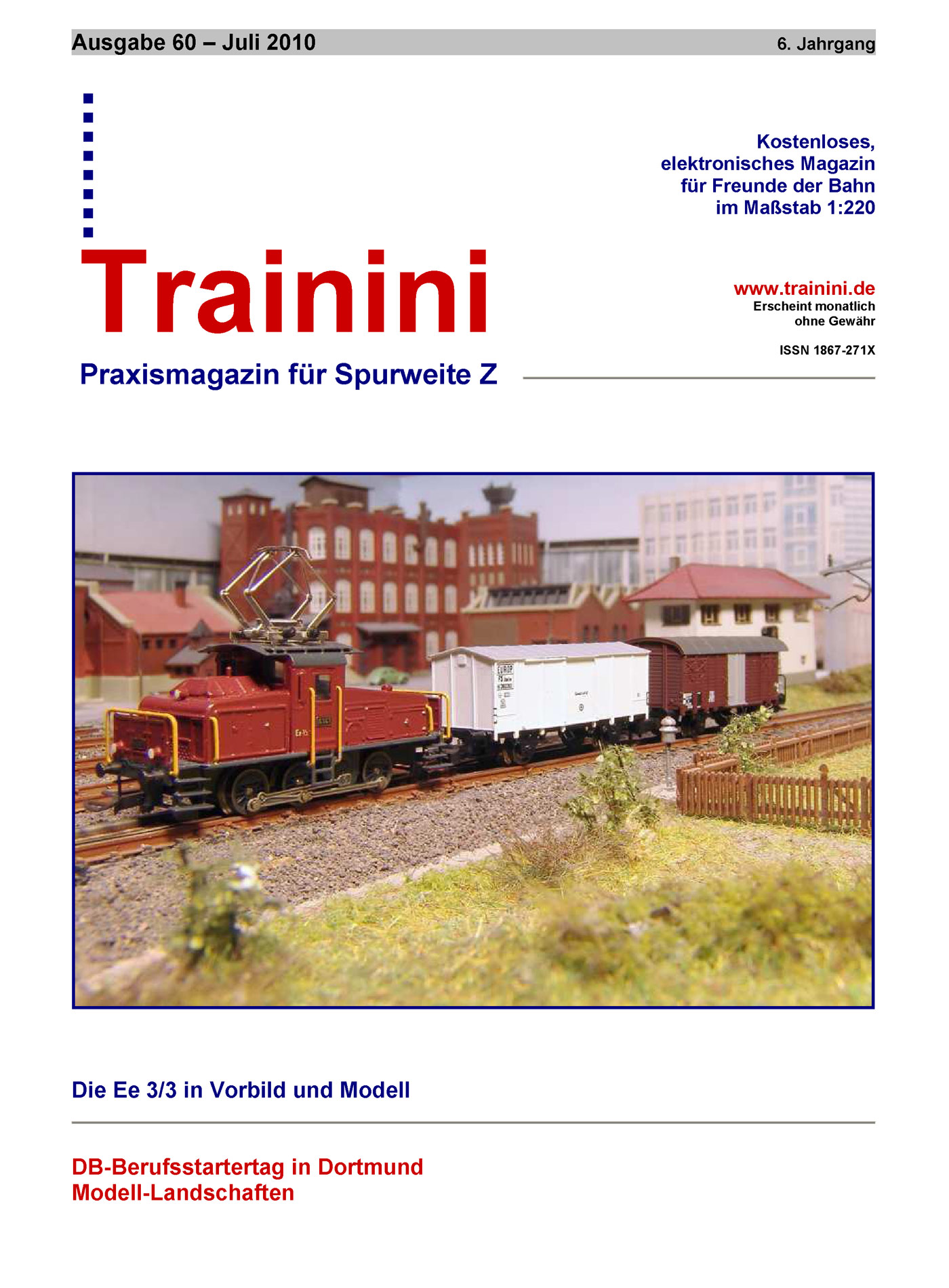 Trainini Ausgabe Juli 2010