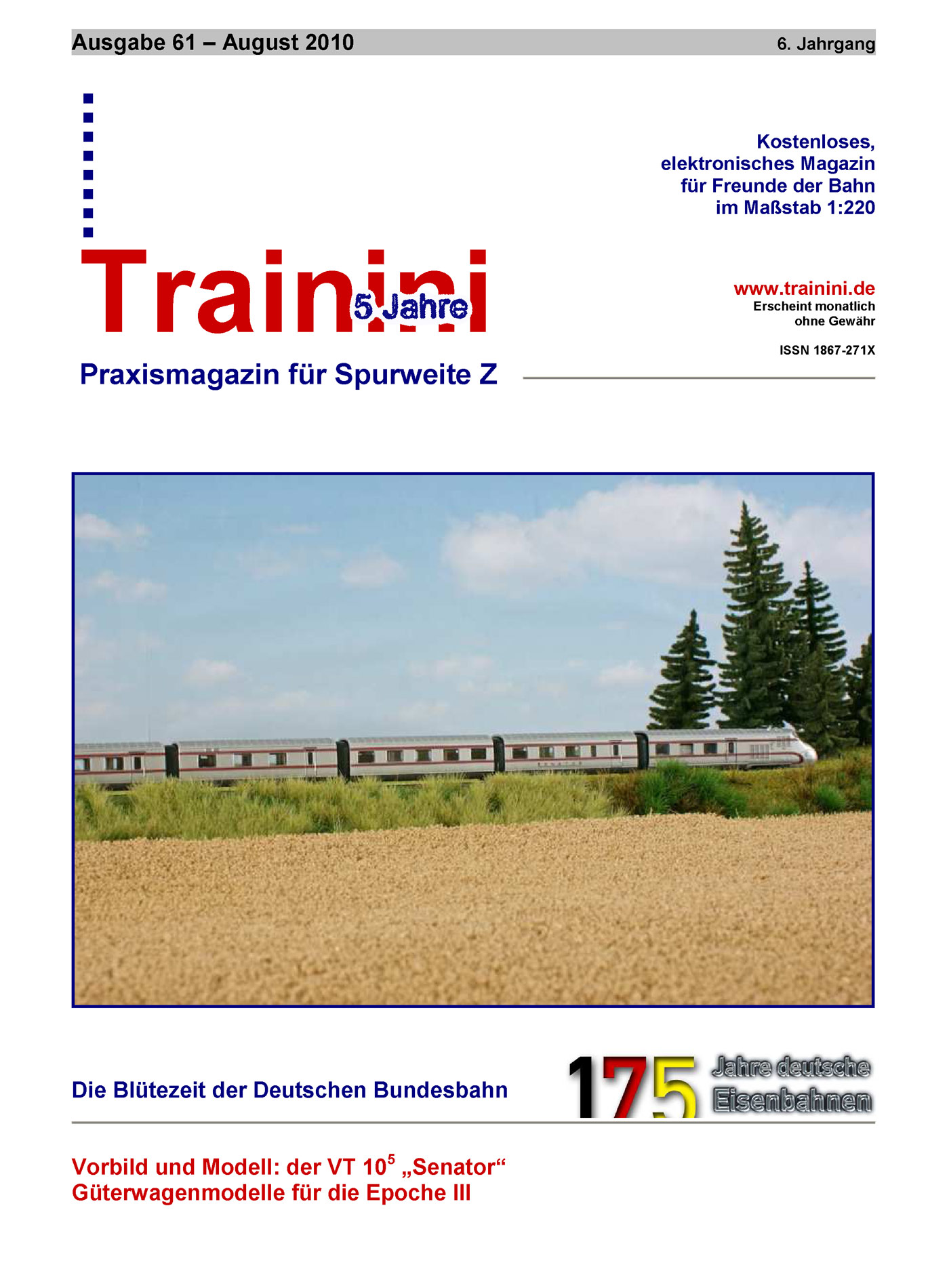 Trainini Ausgabe August 2010