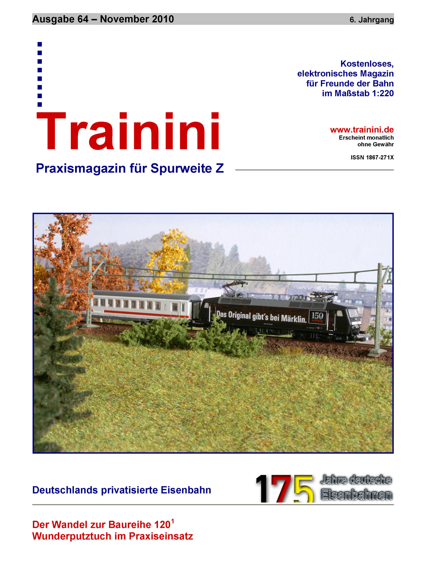Trainini Ausgabe November 2010