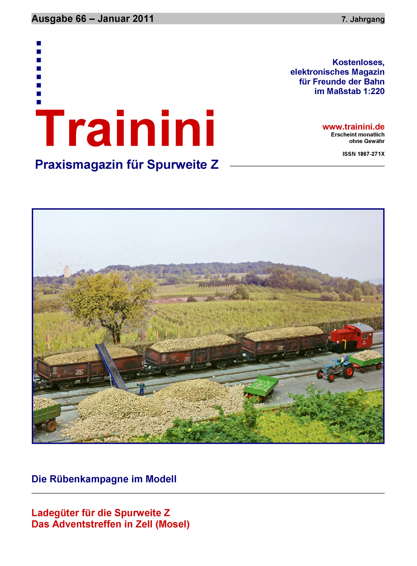 Trainini Ausgabe Januar 2011