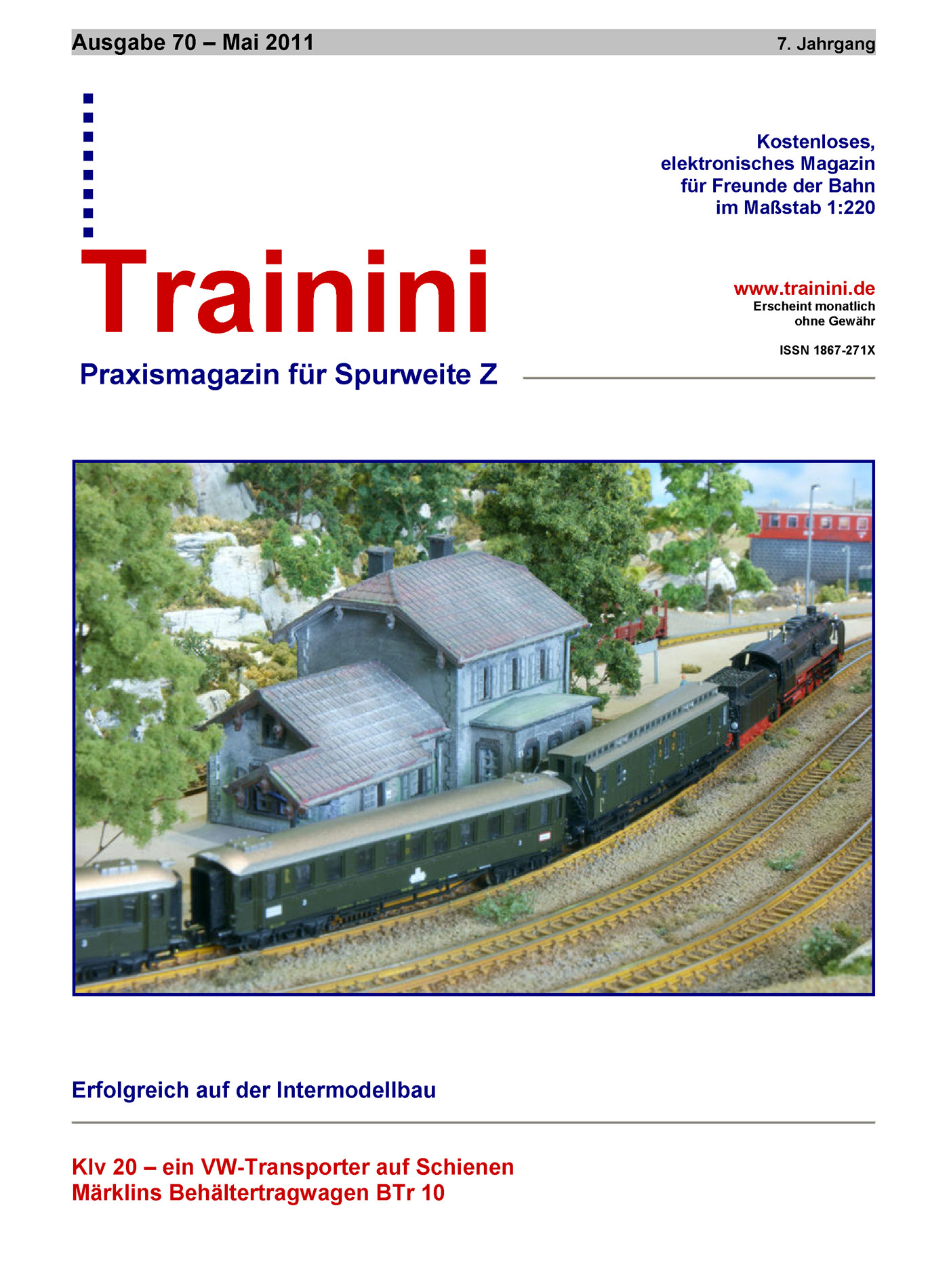 Trainini Ausgabe Mai 2011