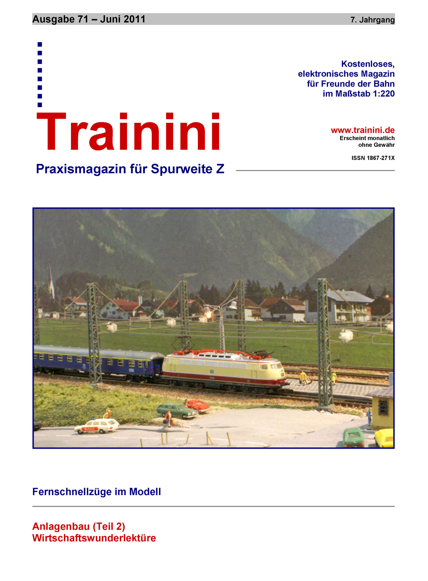 Trainini Ausgabe Juni 2011