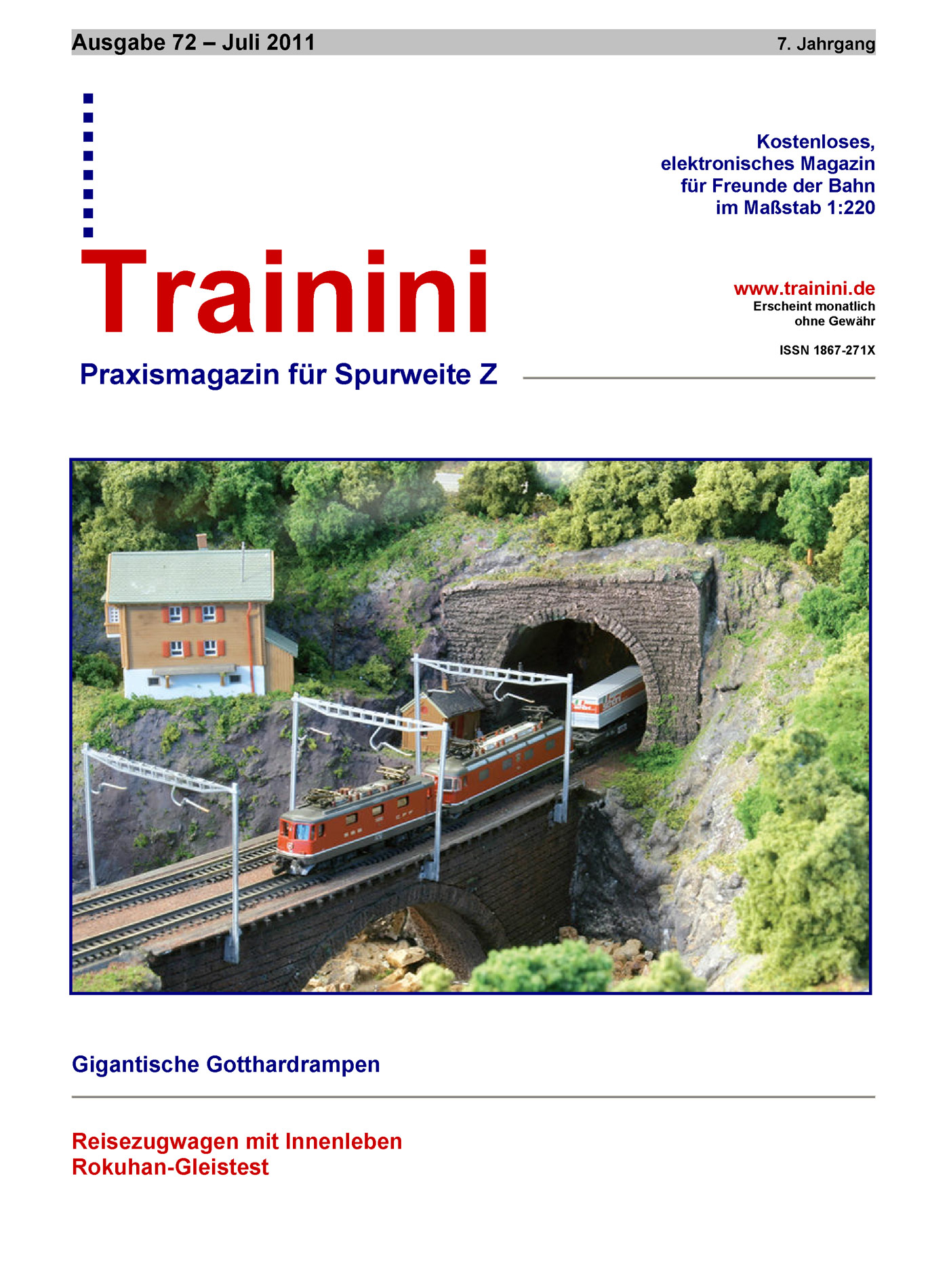 Trainini Ausgabe Juli 2011
