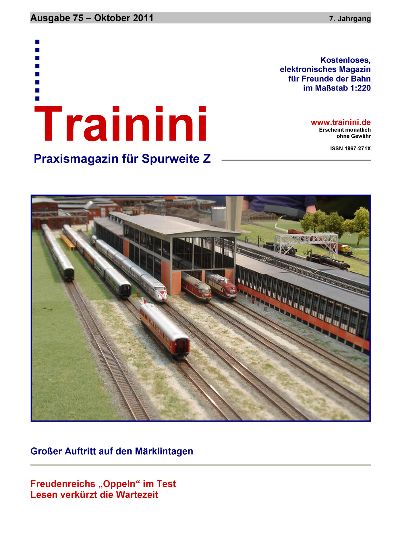 Trainini Ausgabe Oktober 2011