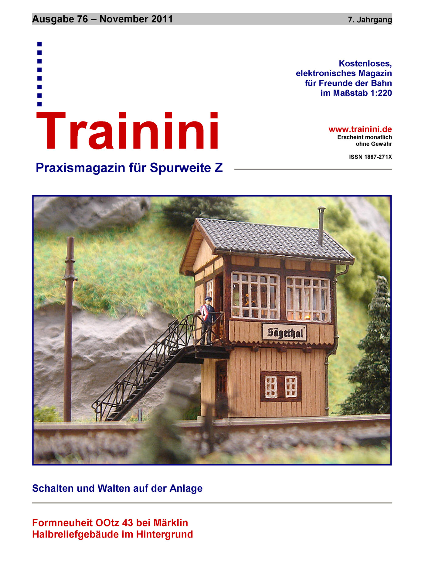 Trainini Ausgabe November 2011