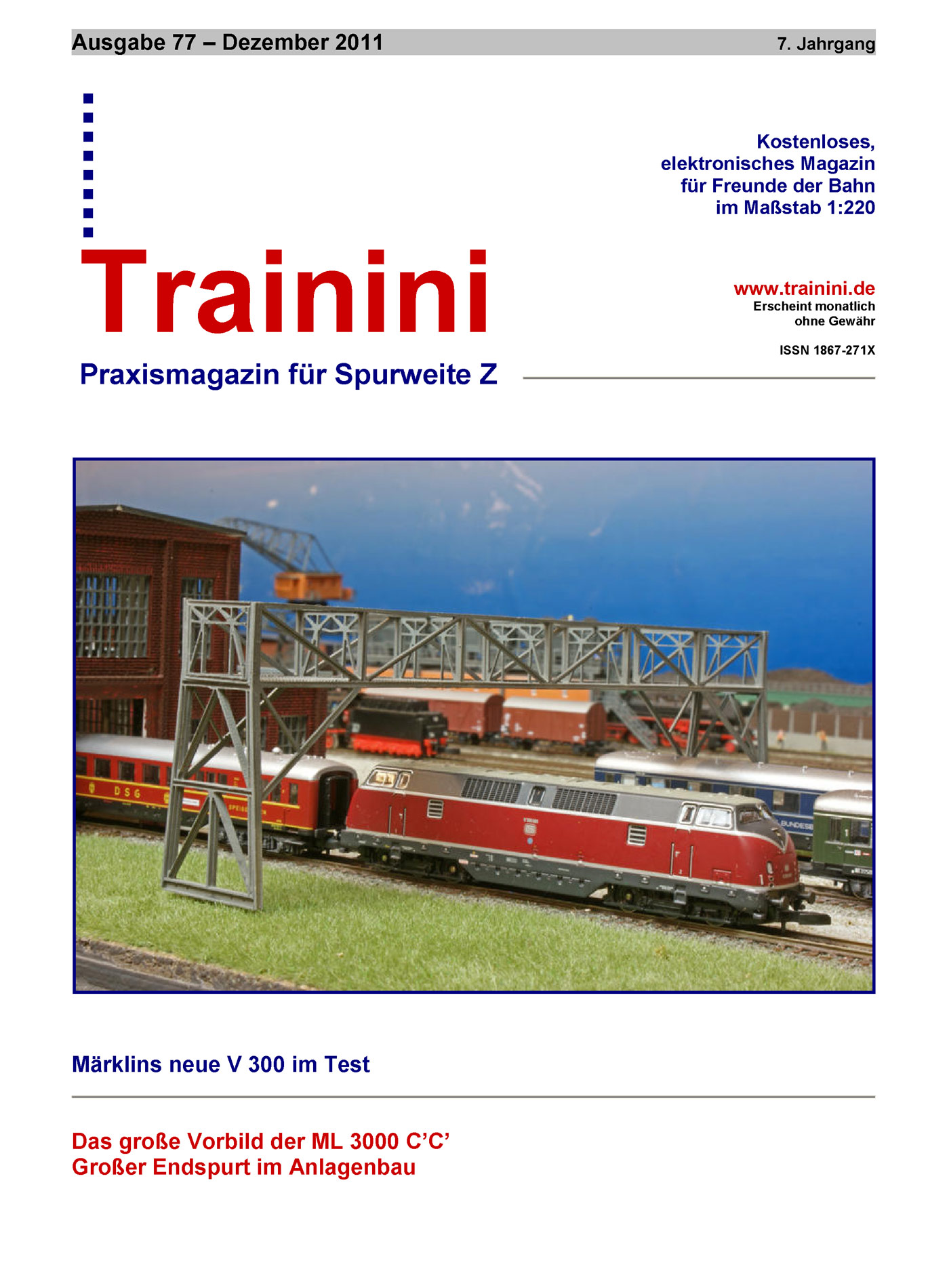 Trainini Ausgabe Dezember 2011