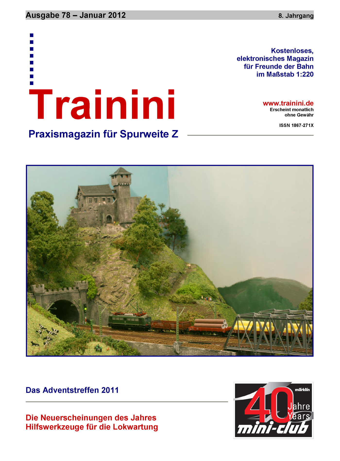 Trainini Ausgabe Januar 2012
