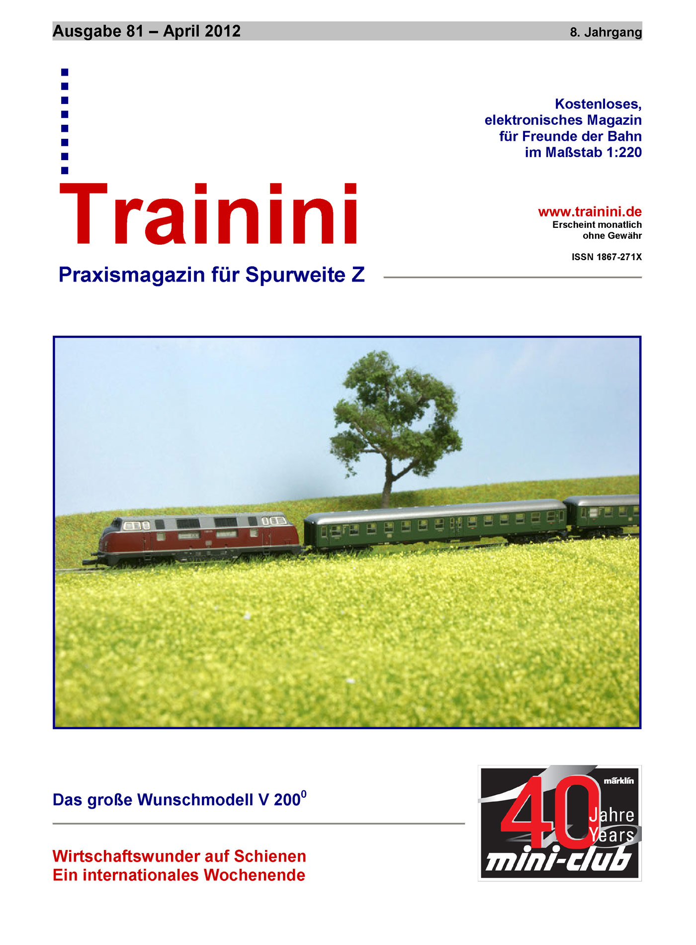 Trainini Ausgabe April 2012