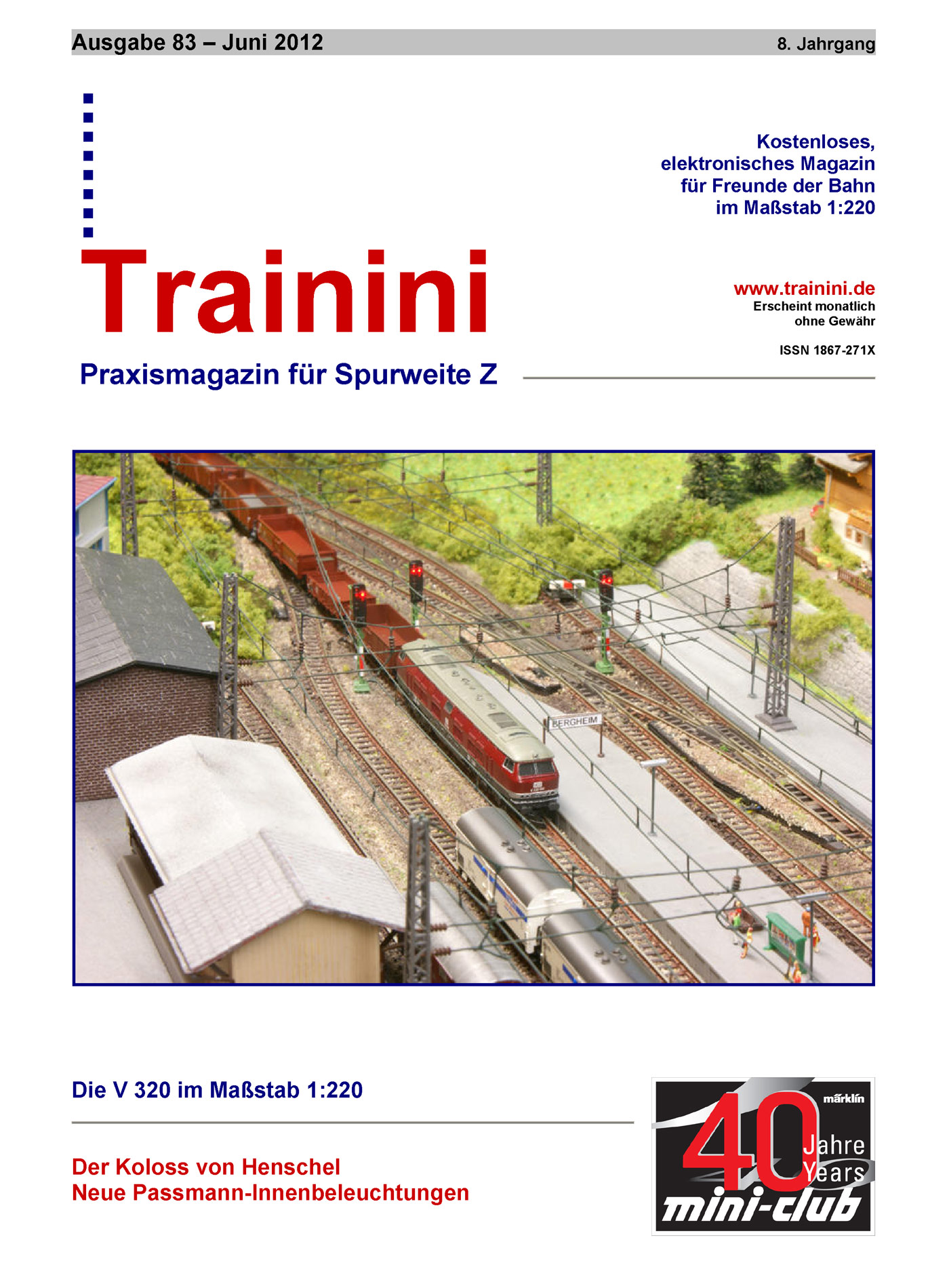Trainini Ausgabe Juni 2012