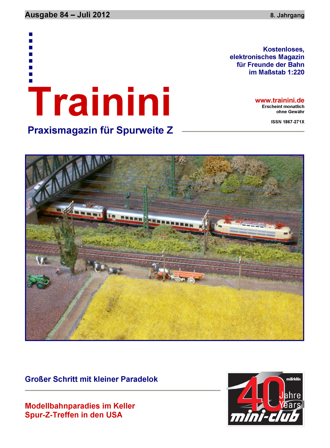 Trainini Ausgabe Juli 2012