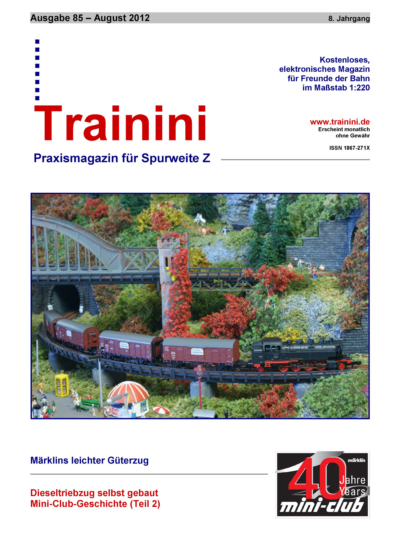 Trainini Ausgabe August 2012