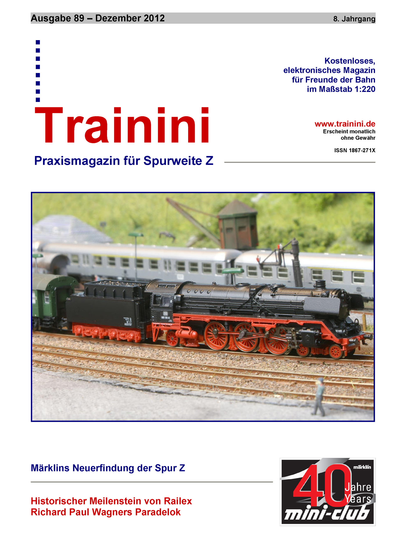 Trainini Ausgabe Dezember 2012